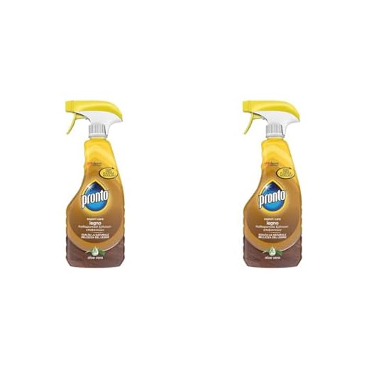 Pronto Pistola Aloe Vera, Limpiador Multiusos 5 en 1 para Muebles y Madera, 500 ml (Paquete de 2)