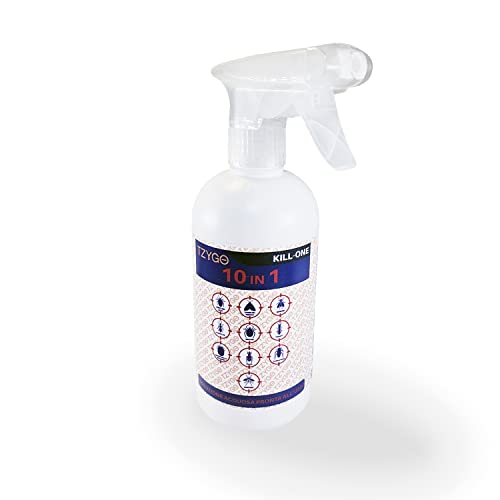 TZYGO Insetticida Universale Total Action 10in1 - Protezione a Lungo Termine, Incolore e Inodore - Rispetta l'Ambiente, Adatto a Tutti gli Insetti - 1 Flacone Nebulizzatore Spray da 500ml