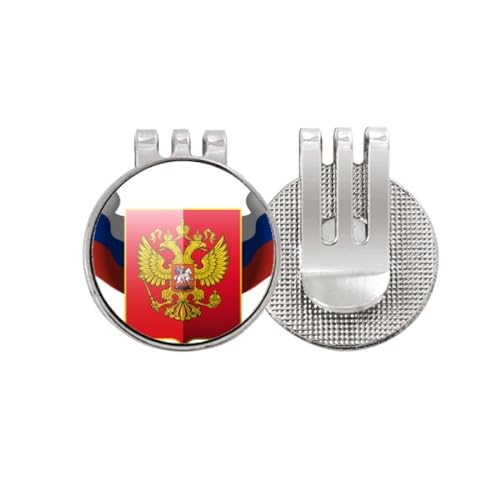 Marqueur de balle de golf Russie pour vos parcours de week-end