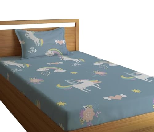See full amazon price history chart for SHOVIJ Glace Cotton Elastic Fitted Single Bed (72 x 36 x 6) Bedsheet for Kids with 1 Pillow Covers Grey Unicorn SHOVIJ Glace Cotton Elastic Fitted Single Bed (72 x 36 x 6) Bedsheet for Kids with 1 Pillow Covers Grey Unicorn (B0CLGWY72R) Amazon Price History, Amazon Price Tracker