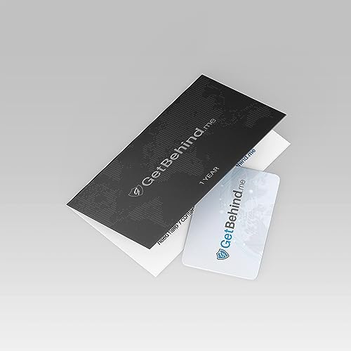Image of Getbehind.me User-Friendly, Ultra-Fast VPN Software for Internet Security, Highly Secure and Completely Anonymous Cyber Security 1-Year Subscription