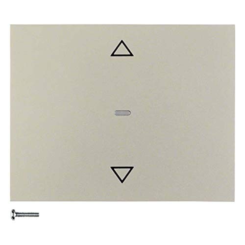 JalousieTaste KnxFunk Hager Berker 85245273 pulsador persianas acero inoxidable lacado