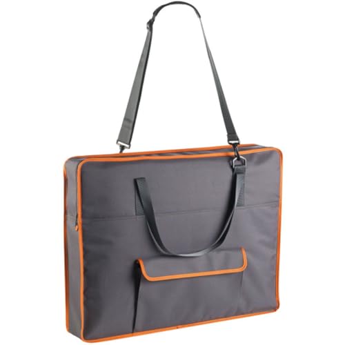 HUNTER faltbare Hundebox mit Aluminium-Gestell, Farbe: anthrazit/orange, faltbar & leicht, Alu-Gestell, Mesh-Fenster, waschbare Liegematte, Größe: M