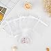 Organza Bags, White Organza Bags, 50Pcs, Sheer Organzas Bag 3 x 4 inch, Jewelry Gift Bags, Party Favor Bags with Drawstring, Mesh Gift Pouches Mini Candy Pouch for Wedding Christmas Party
