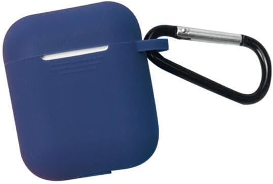 Calandis™ 5Xdust-Plug Silicone Case for Airpods Charging Case W/Carabiner Dark Blue | Replacement Parts & Tools | Portable Audio & Headphones | Consumer Electronics