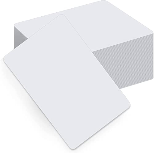 NFC Karten CR80, PVC Plastikkarte Blanko Weiß NTAG 215 NFC Tag 30 mil, 504 Bytes Speicherkapazität NFC Etiketten Kompatibel mit TagMo für Alle NFC-Fähigen Smartphones und Geräte (22 Stück)