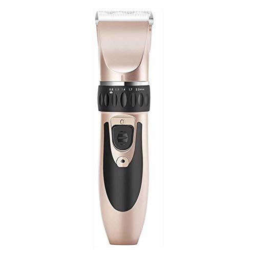 TYUIOO Dog Grooming Kit Clippers, Low Noise, Electric Quiet, Rechargeable, Cordless, Pet Hair Thick Coats Clippers Trimmers Set, Suitable for Dogs, Cats, and Other Pets