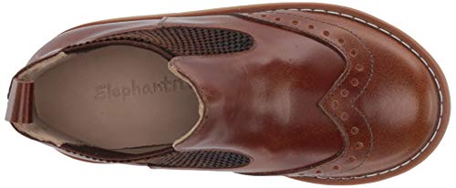 Elephantito Girls European Chelsea Boot, Brown, 5 Big Kid #TOP4