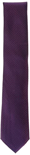 Calvin Klein Gravata masculina de aço micro sólida A, Baga, Regular