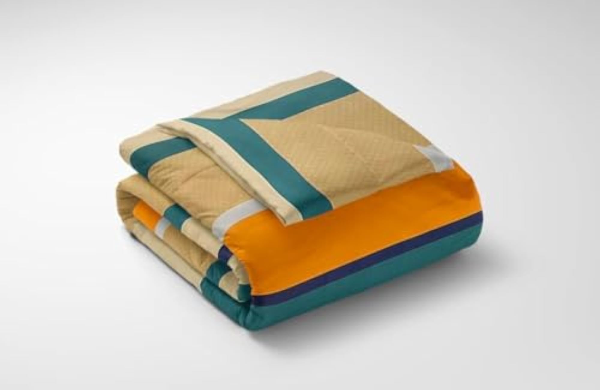 Premium Microfiber Comforter, Modern Striped Design