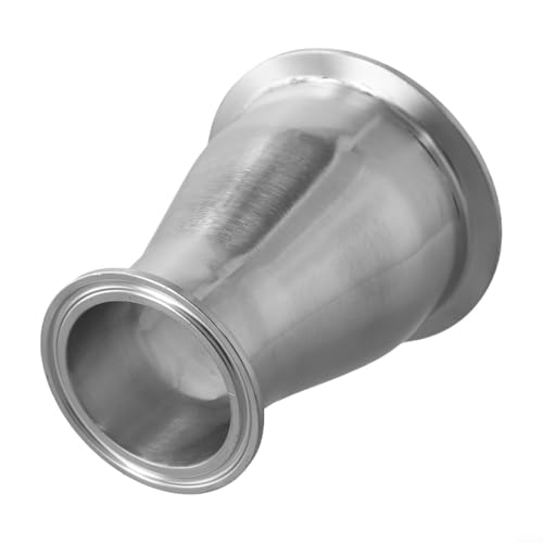 Réducteur à trois colliers en acier inoxydable 304 pour raccords de tuyaux sanitaires dans l'aérospatiale et la transformation alimentaire