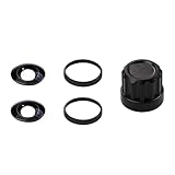 Set di 2 lenti intercambiabili in vetro ottico per Insta360 X5, ad alta definizione e bassa distorsione, per viaggi e vlogging (nero)