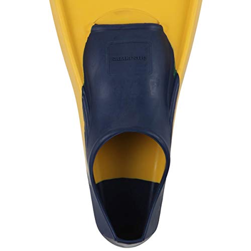 U.s. Divers Snorkeling Diving Swimming Sea Lion Fins, Junior Boys Size Large (1-3) Blue Yellow/Blue #TOP2