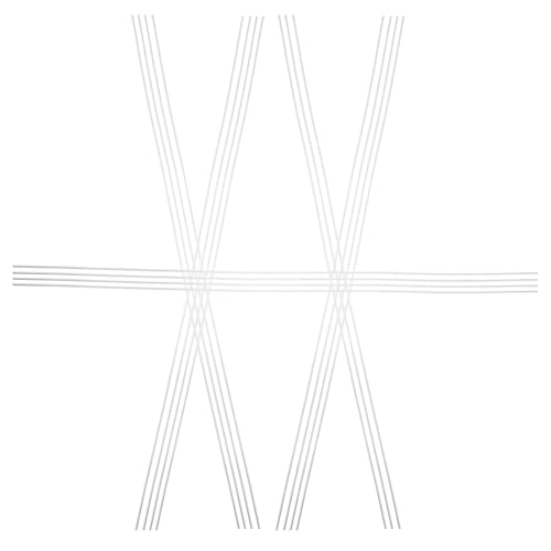 OUNONA 20pcs Aluminum Brazing Rods 6mm Diameter 33cm Length Flux Core Low Melting Point Welding Consumables