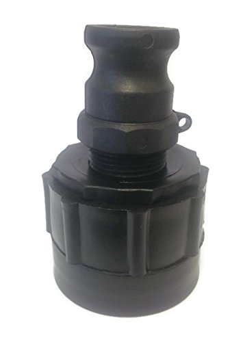 Preisvergleich Produktbild IBC Tank-Verbinder mit Polypropylen Camlock Schnellkupplung 5,1 cm