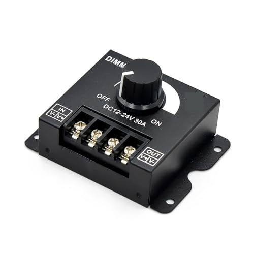 Contrôleur réglable 30A 360W pour ajuster l'intensité de ruban led DC 12V - 2