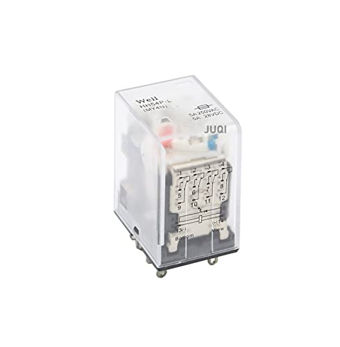 Relé de potencia MY4NJ para evitar fallos de contacto en automatismos de 48V 6
