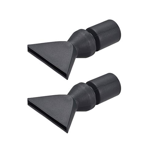 uxcell Aquarium Nozzle Plastic Pump Nozzles Water Outlet Return Pipe Plumbing Fitting Black 2Pcs