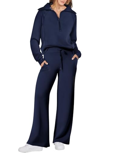 Survêtement sweat-shirt surdimensionné femme ensemble automne 8#