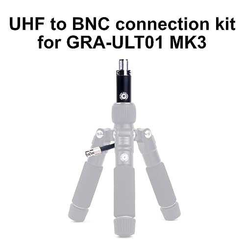 Sistema radial de tierra y kit de poste UHF a BNC para trípode GRA ULT01 MK3 7