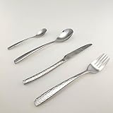 ÉLÉGANTS ET QUALITATIFS : Pour sublimer votre table, votre vaisselle et assurer un service de qualité à vos invités, notre set de 24 pièces Lebrun Couverts est l'outil indispensable pour une table élégante