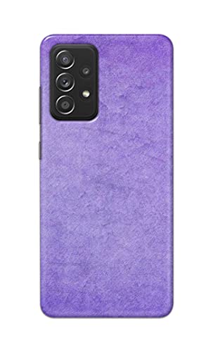Image of Plain Purple Hard Back Case Cover for Samsung Galaxy A52 / A52 5G (6.5 inch) Back Cover -(J5) VNS2226