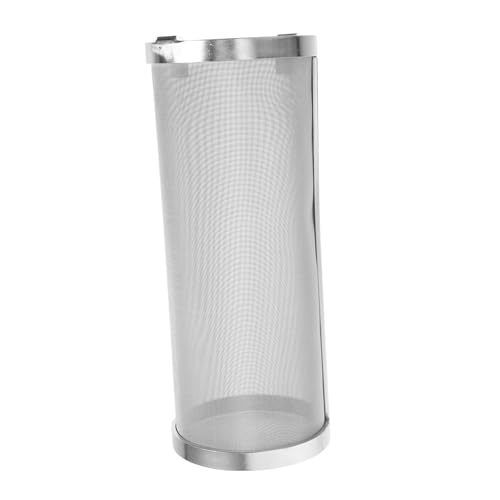 Cabilock Stainless Steel Beer Brewing Filter Basket Capacity Brewing Strainer for Hops Grains Easy to Clean Reuse for Home Precision Mesh for