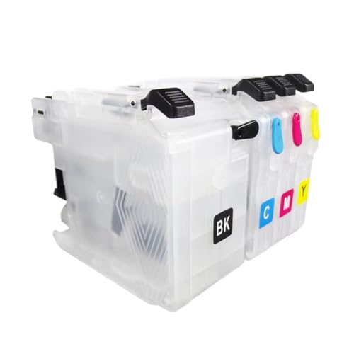 Cartouche d'encre rechargeable vide LC529XL haute capacité pour imprimante Brother MFC J200