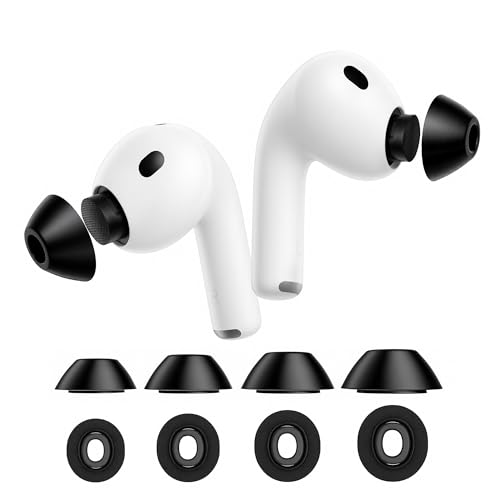 lanwow for AirPods Pro 3 Foam Tips, Memory Foam Ear Tips for AirPods Pro 3 (2025 3rd Gen),4-Size Variety Pack (XS/S/M/L, 4 Pairs) by lanwow - Used condition - US$13.87
