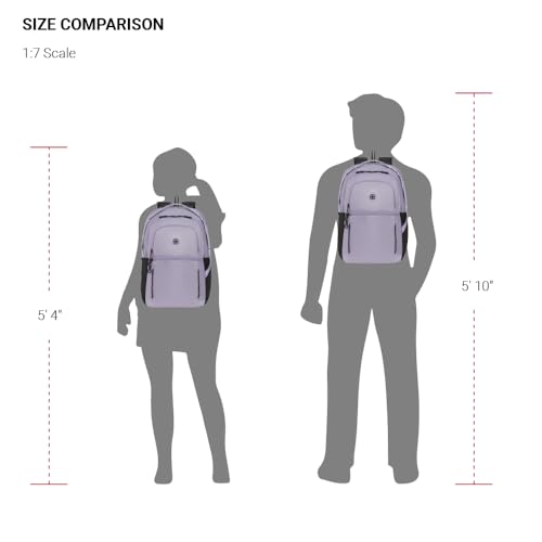 SwissGear Versa, Lavender Grey, 17.75-Inch 6