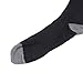 OPPWONG Heated Socks, Camping Foot Warmers Electric Socks Battery Operated Socks Washable Winter Warm Socks for Outdoors Work Fishing Skiing Riding Cycling Hiking Camping (Black)