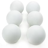 Crown Sporting Goods Corona Artículos Deportivos Blanco Reglamento tamaño Bolas de Lacrosse en Bolsa de Almacenamiento de Malla (Set de 6)