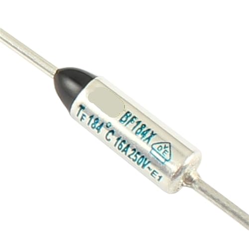 Fusible thermique BF184X 16A pour coupure de sécurité à 184 degrés plomb axial 10 pcs