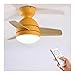 Deckenventilator Deckenventilator mit Leuchten for Innen- / Außen-, 36 '' kleiner moderner Deckenventilator mit Fernbedienungen, einstellbaren Farbtemperatur Deckenventilator Licht ( Größe : Orange )