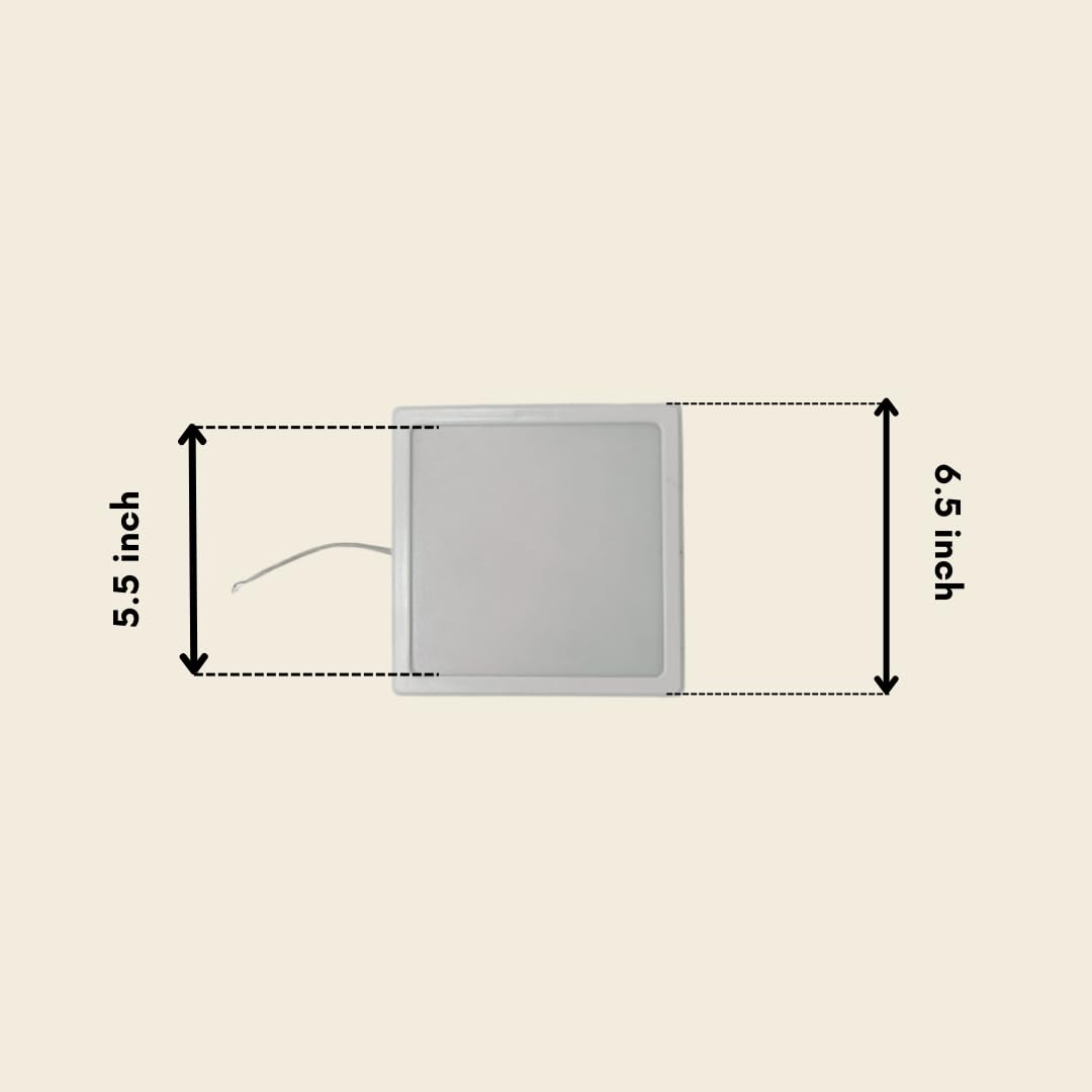 TechSphere Advances 6 Inch Square Panel Surface Light Pack of 6 1