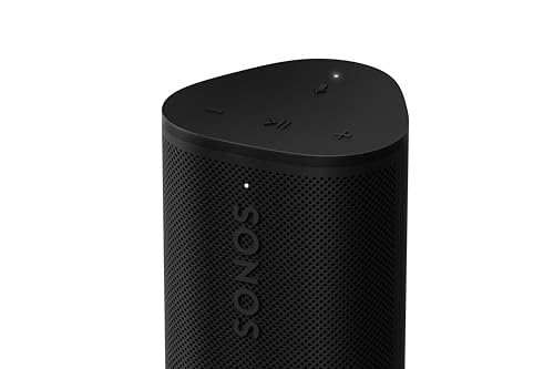 Sonos-Roam-2-Extrem-kompakter-mobiler-WLAN-Speaker-Wasserdicht-10-Stunden-Akkulaufzeit-Schwarz | Dealmeister.io Alt tag für bilder post titel