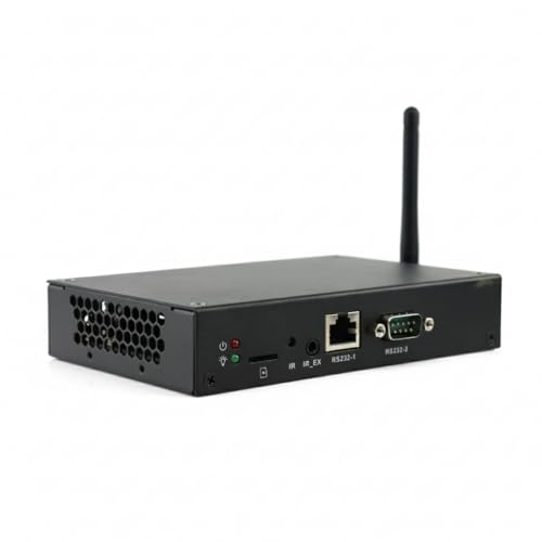 LOVETRENDS Android Media Player Box DPB18-AI – 4-Core 64-Bit 4K Multimedia Player with 16 GB Storage, Wi-Fi, HDMI Output & USB/SD Support – Compact Digital Signage & Media Hub