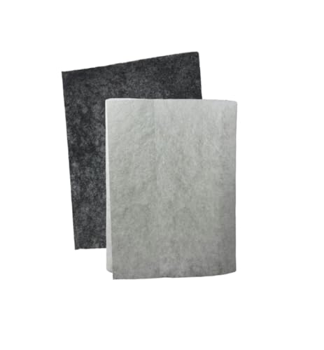 Consejos para Comprar Campanas extractoras Top 10. 46 Filtro Universal para Campana Extractora, Doble Capa con Carbón Activado y Tela Electroestática, 80 x 36 cm