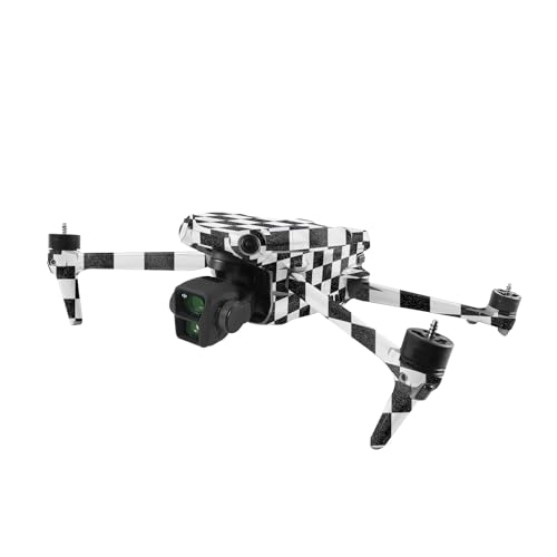Image of MightySkins Glossy Glitter Skin Compatible with DJI Air 3 - Check | Protective, Durable High-Gloss Glitter Finish | Easy to Apply, Remove, and Change Styles
