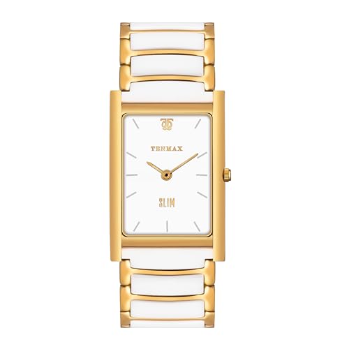 Buy TENMAX Quartz 10001 Men's Luxury Slim Ceramic Analog Watch