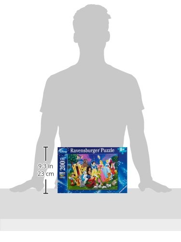 Puzzle 200 pièces : Les grands personnages Disney Ravensburger France - vue 5