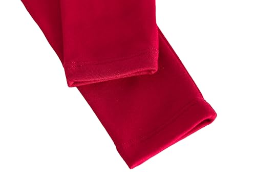 Image of Lilax Girls' Basic Long Sleeve Turtleneck Cotton T-Shirt