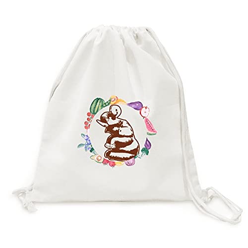 Sac en tissu pliable pour vos fruits au marché, motif sculpture de douanes thaïlandaises
