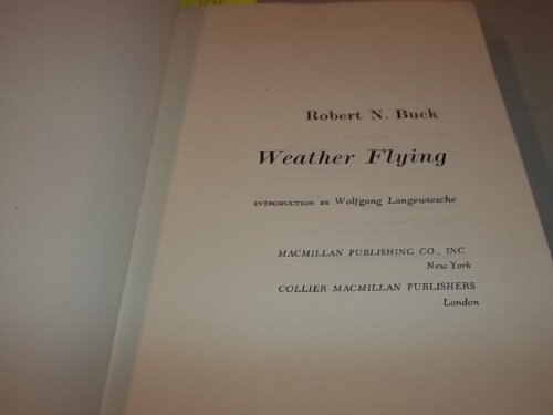 Weather Flying B000LBM006 Book Cover