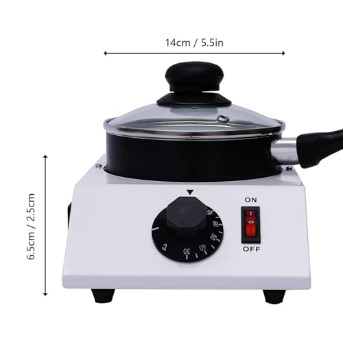 Máquina eléctrica para derretir chocolate 1/2 tanque miniatura 6