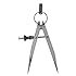 Spring Caliper Flat Leg Divider, Divider Caliper Measuring Drawing for Jewelry Precision Angle Divider Adjustable Craft Tool