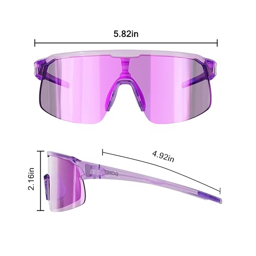 Sunglasses TR90 Frame Anti-Slip Full Coating HD Lens UV400 Protection Cycling Multi-Sport3