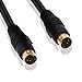 YARCHONN S-Video Cable 4 Pin Mini Din SVideo Male to Male Extension Cable,SVHS Lead Cord Male Connector for HDTV VCR DVD Projector Camera Camcorders -1.5M-2Pcs (ML)