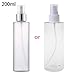 Produktbild fuwahahah Spray-Flasche, Nachfüllbar Leere Sprühflasche, 100/200ml Tragbare Leere Nachfüllbare Kunststoff-Sprühflasche Scrub Frosted Feine Nebel Parfüm Aluminium-Zerstäuber-kosmetische Container