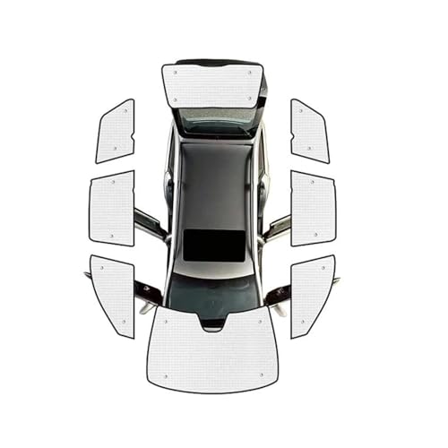 Pare-soleil de fenêtre premium sur mesure pour châssis Volvo XC90